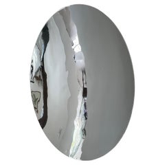 Stainless Steel Concave Wall  Mirror 160cms/ 63"