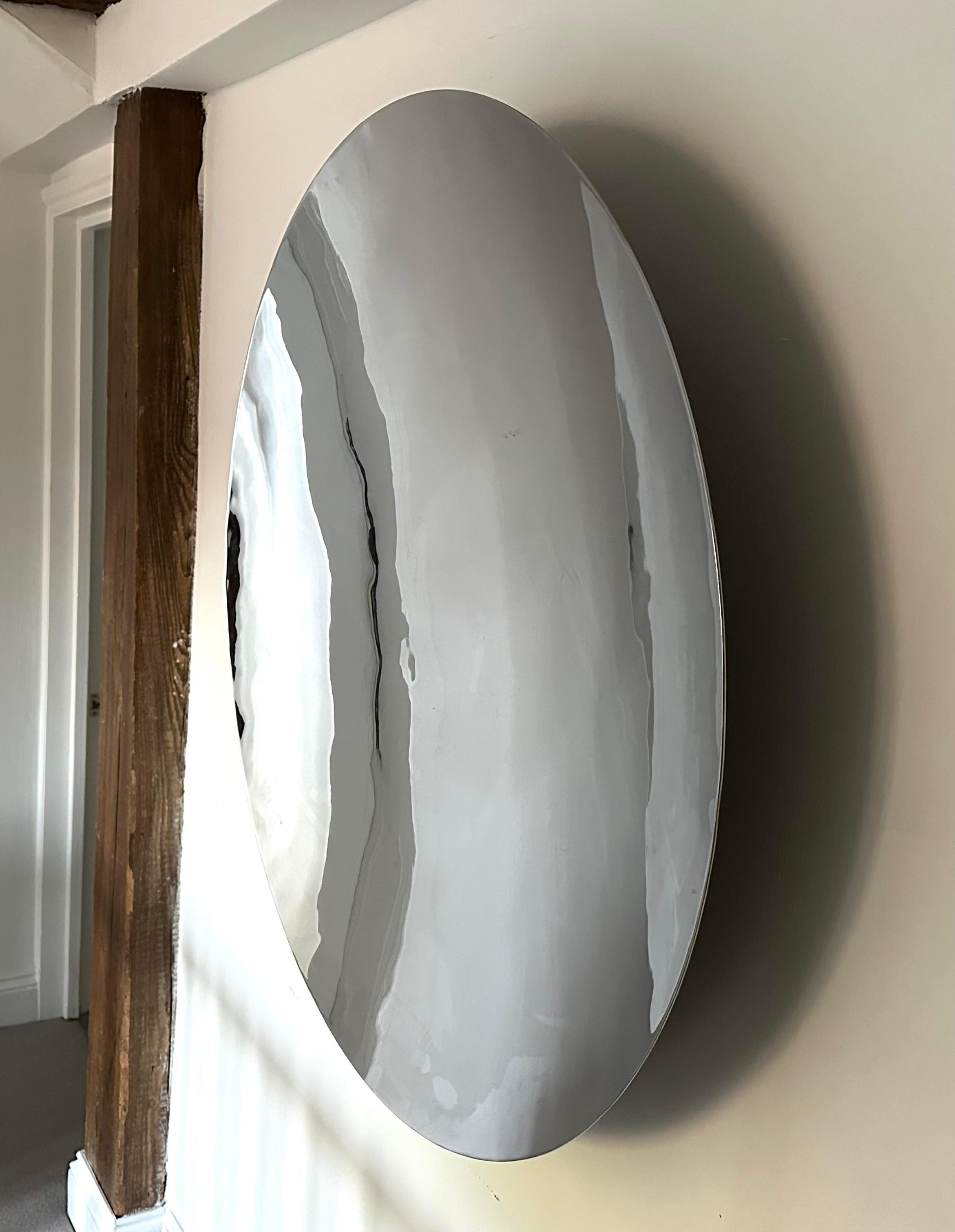 Parete concava in acciaio inossidabile  Specchio 160cms/ 63
