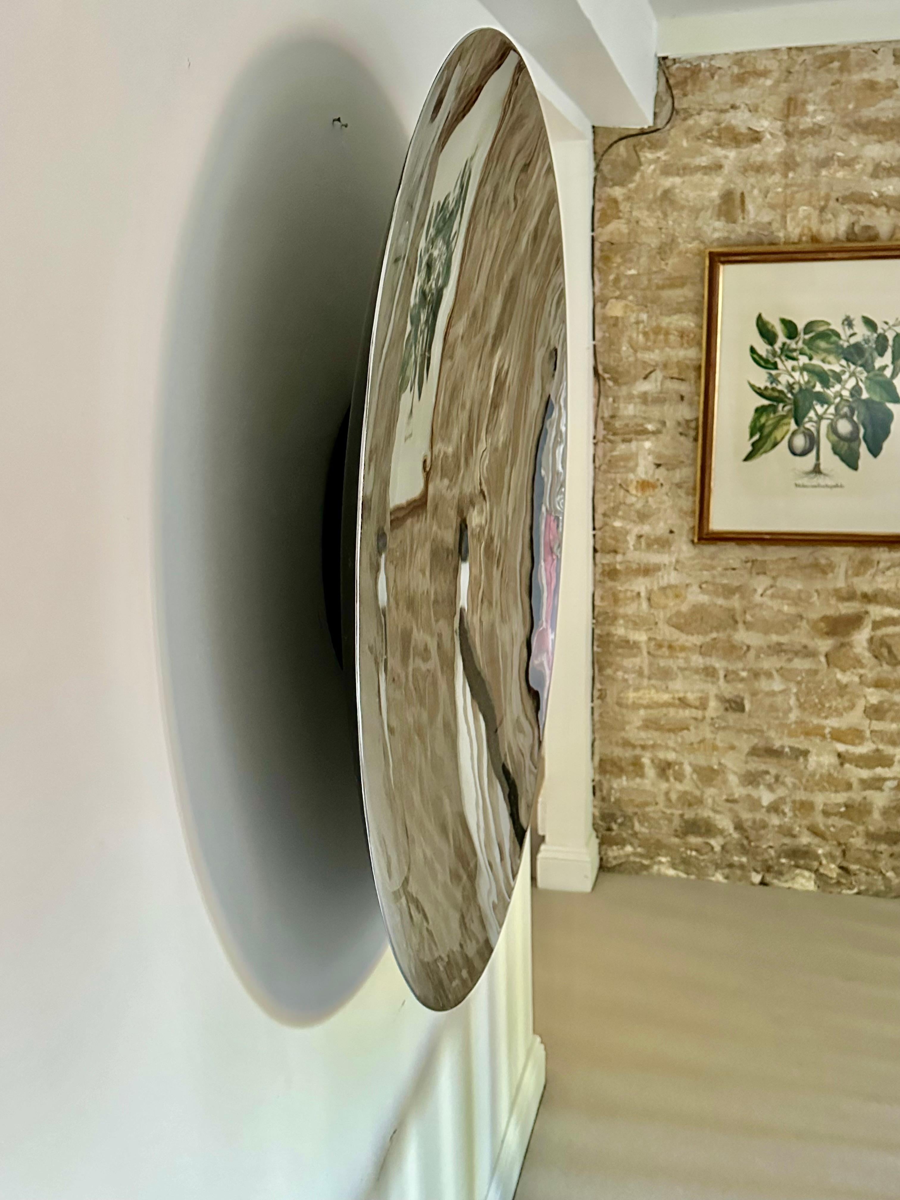 Acciaio inossidabile Parete concava in acciaio inossidabile  Specchio 160cms/ 63