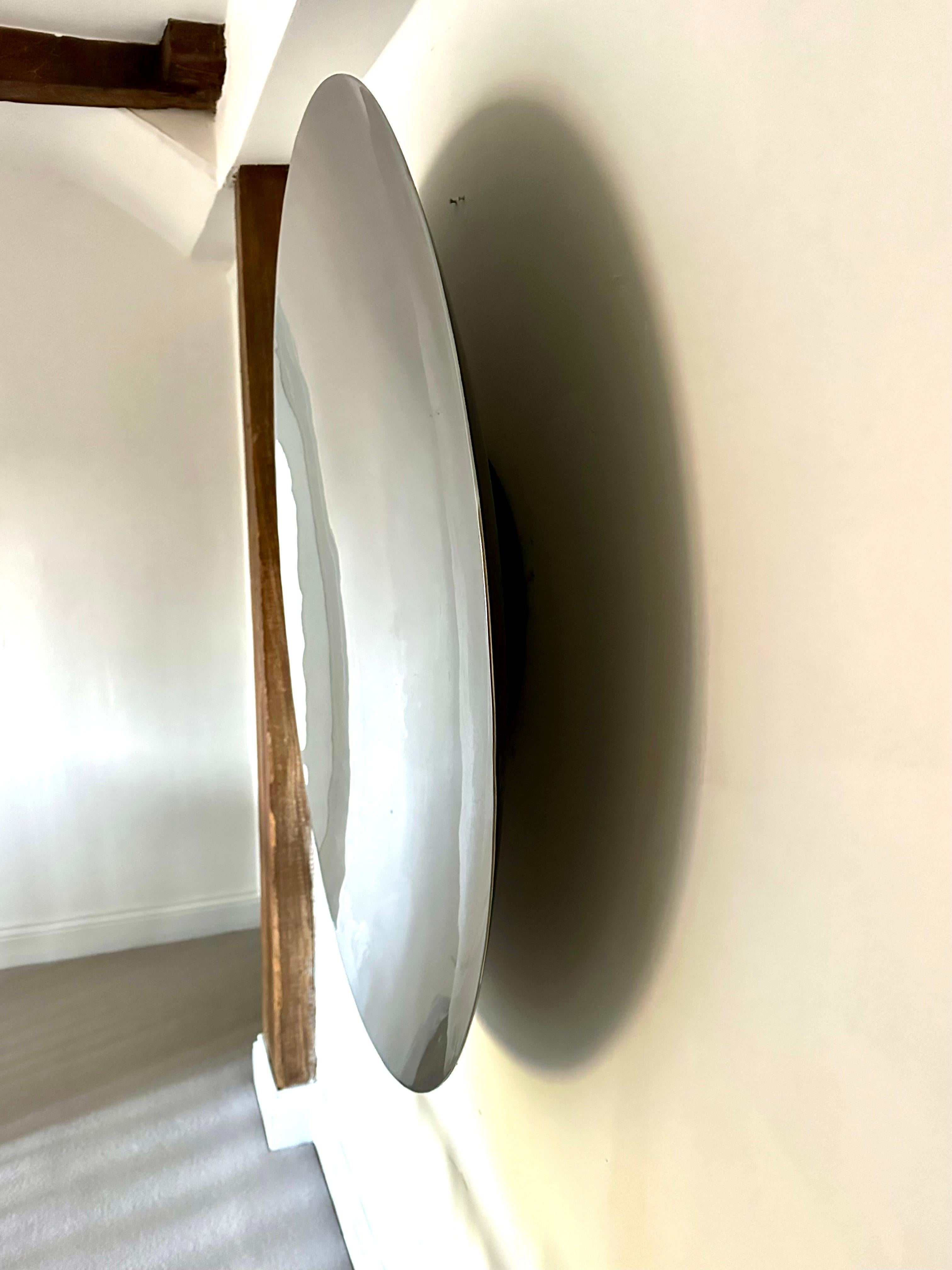 Parete concava in acciaio inossidabile  Specchio 160cms/ 63