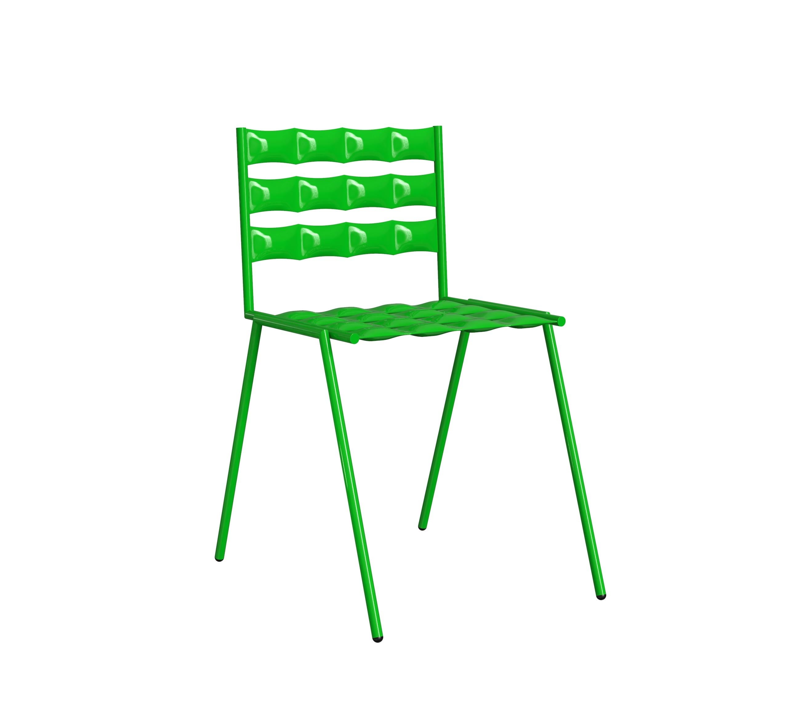 Cosmic Chair aus Edelstahl von  Mati Sipiora im Angebot 4