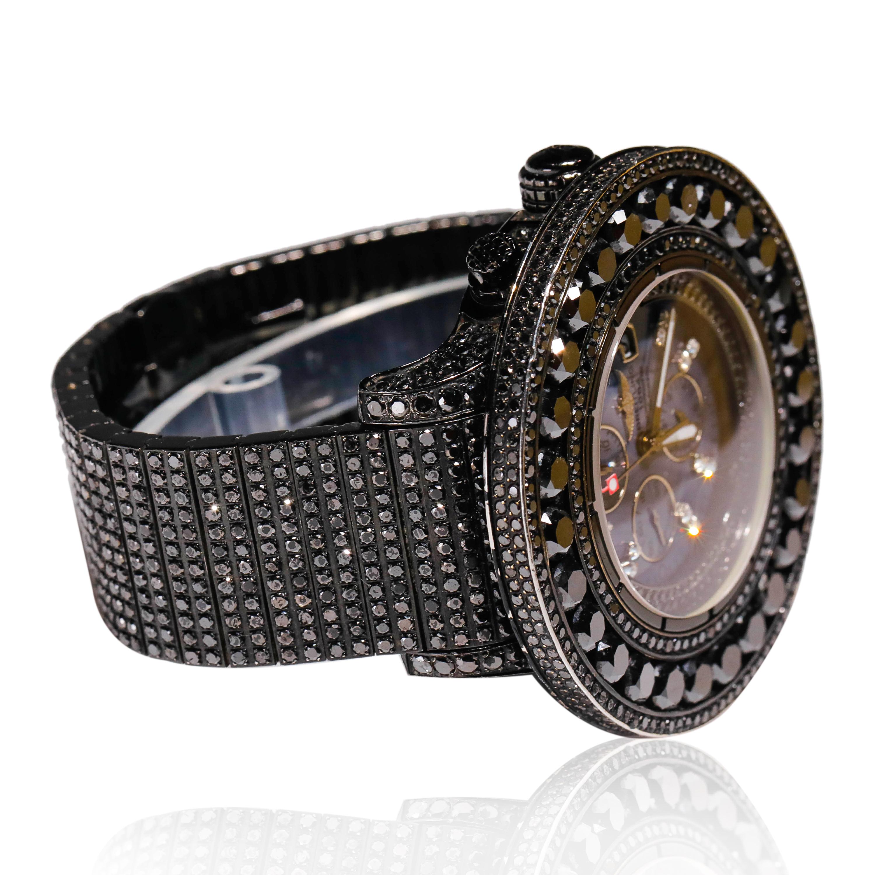 black diamond breitling watch