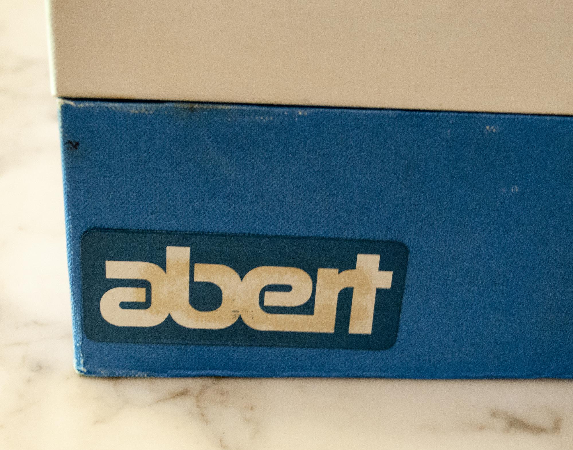 Besteckset aus rostfreiem Stahl.
Produzent Abert,
1970s.