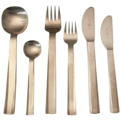Besteckset aus Edelstahl von Abert, Italien, 1970er Jahre