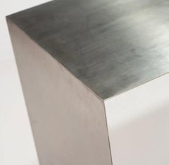 Stainless Steel Designer Console Table