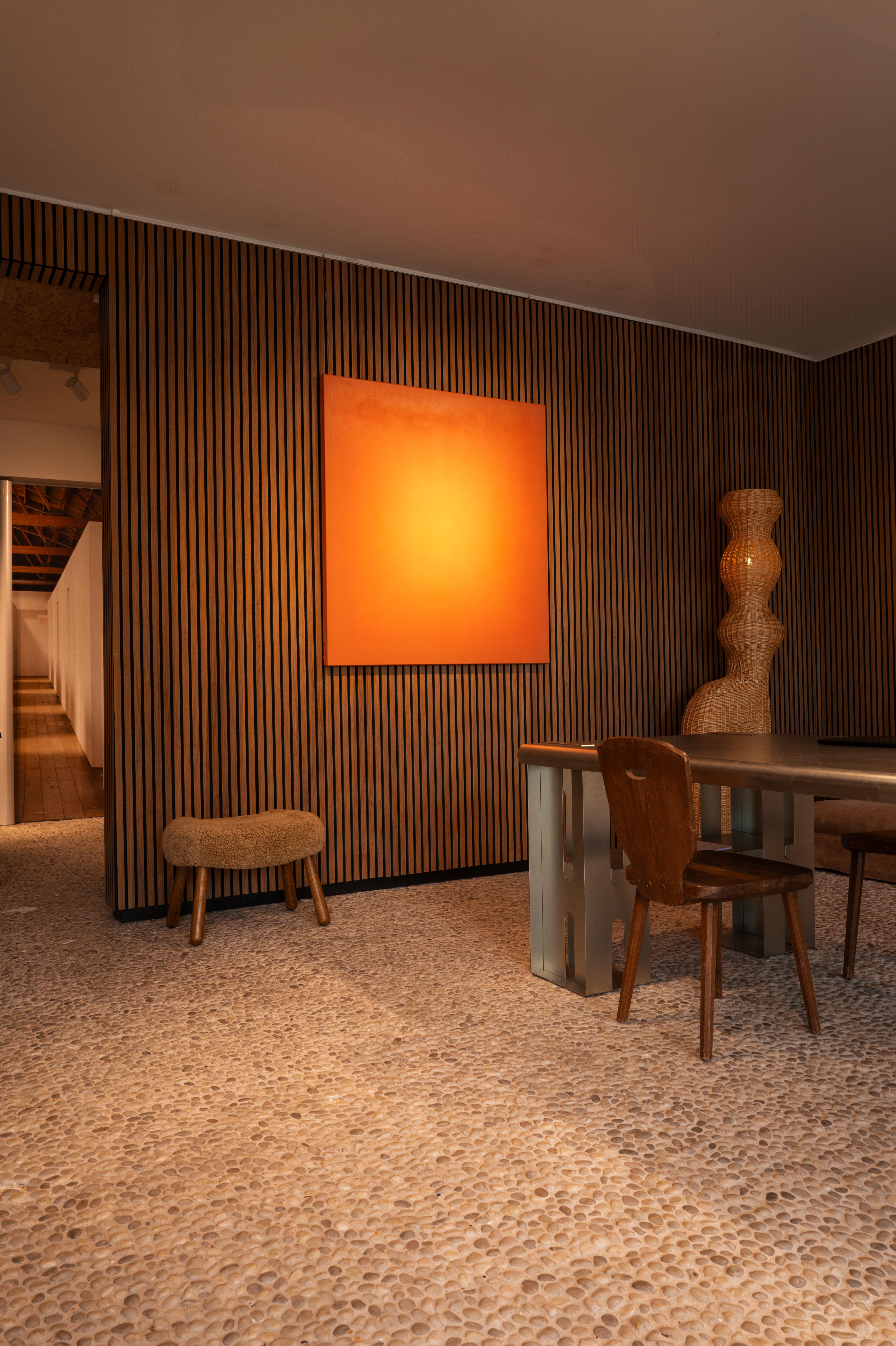 Post-Modern Stainless Steel Dining Table 