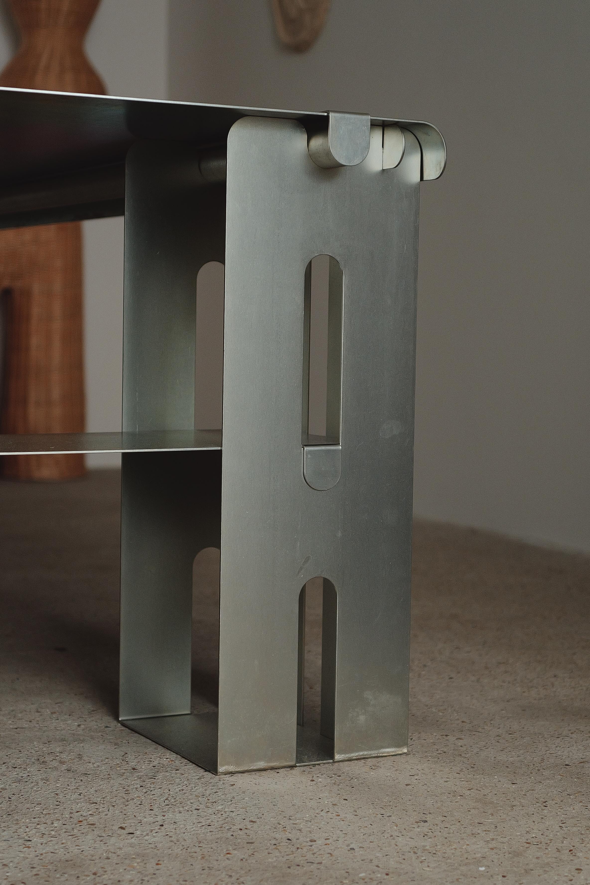 Stainless Steel Dining Table 