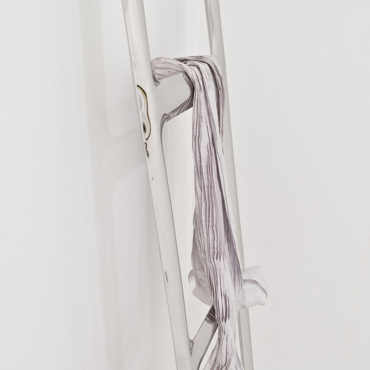 Appendino scultoreo in acciaio inox Drab di Zieta in vendita 2
