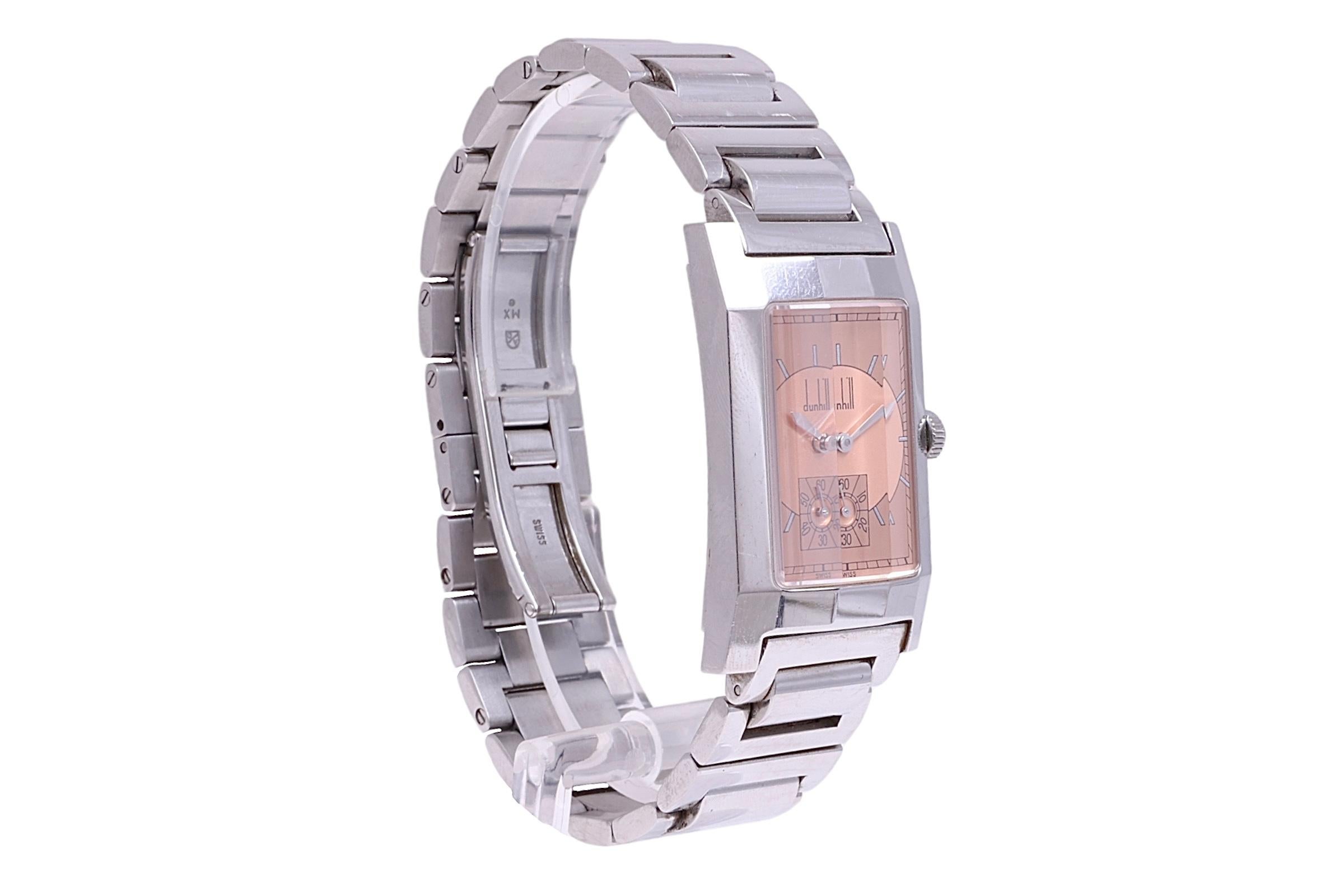 Femenino o masculino Reloj de pulsera Dunhill Facet de acero inoxidable  en venta