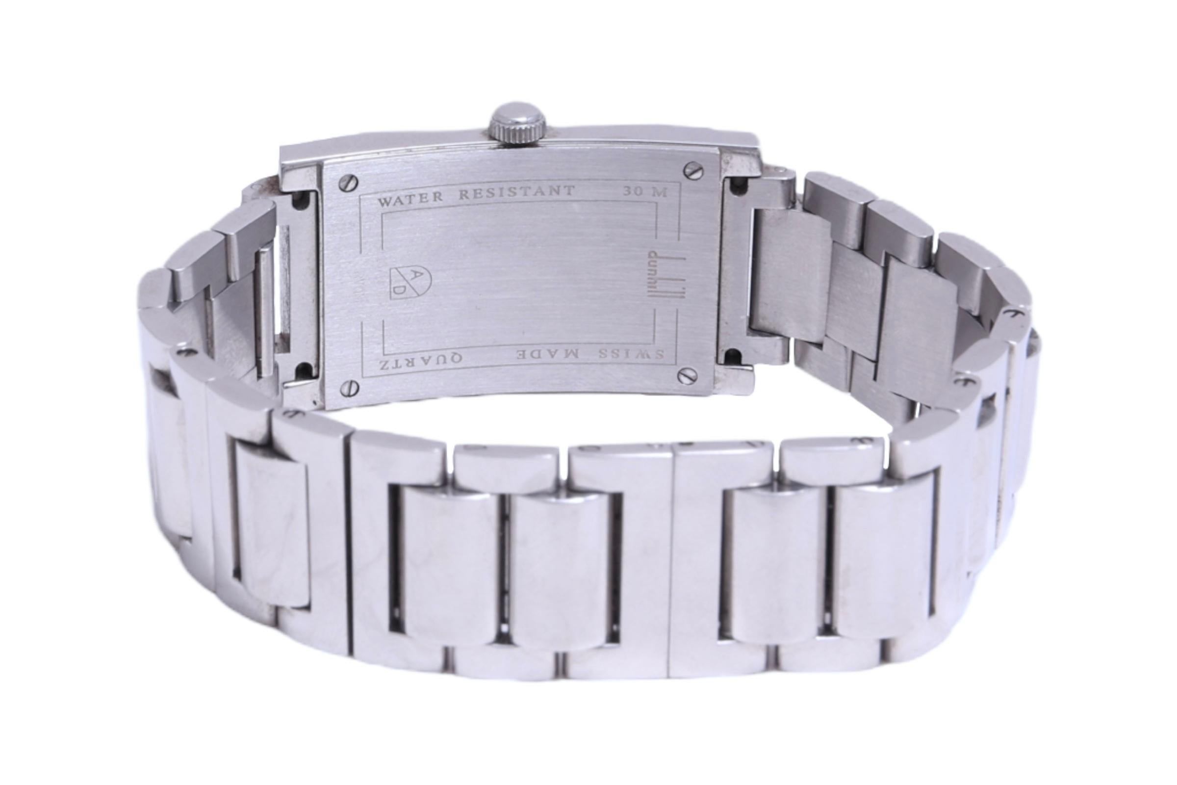 Reloj de pulsera Dunhill Facet de acero inoxidable  en venta 3
