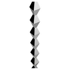 Colonne sans fin en acier inoxydable (hommage à Brancusi)