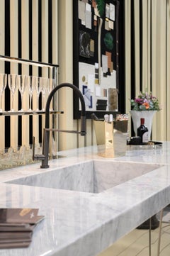 Gold-Plated Stainless Steel Frappé by Myface and Modern Design