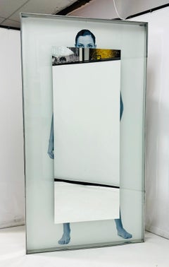 Stainless Steel Full Length Mirror by Philippe Starck for SLS Hotel