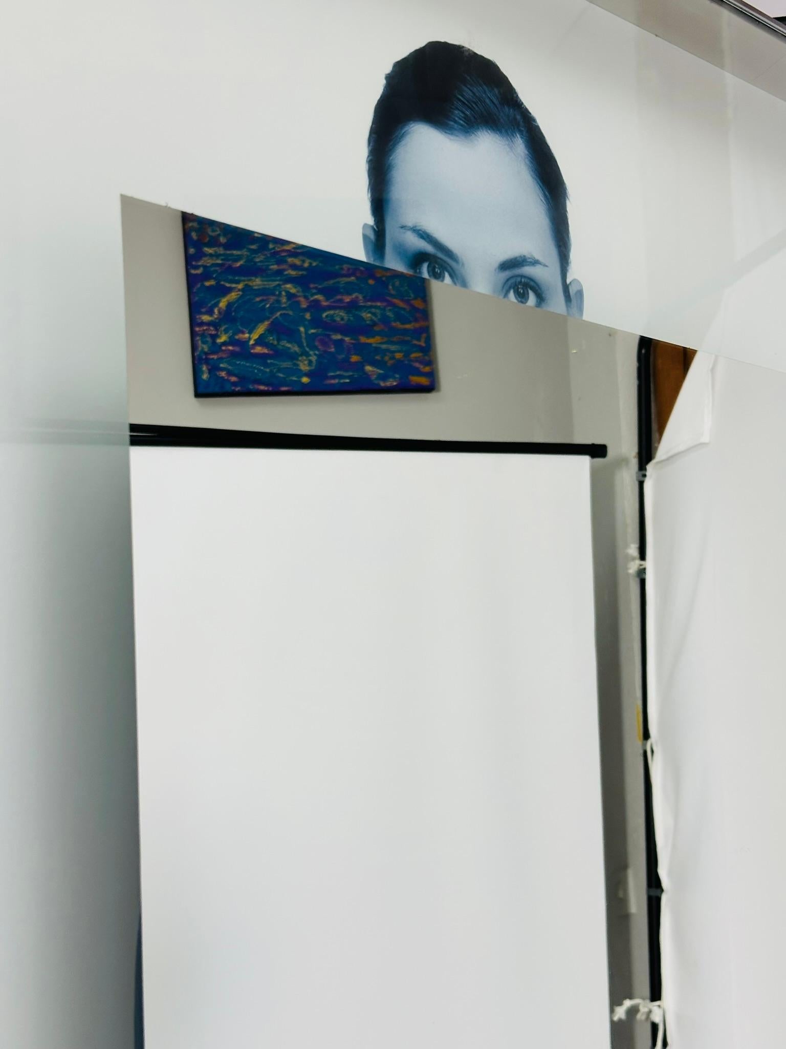 XXI secolo e contemporaneo Specchio a tutta lunghezza in acciaio inossidabile di Philippe Starck per SLS Hotel in vendita