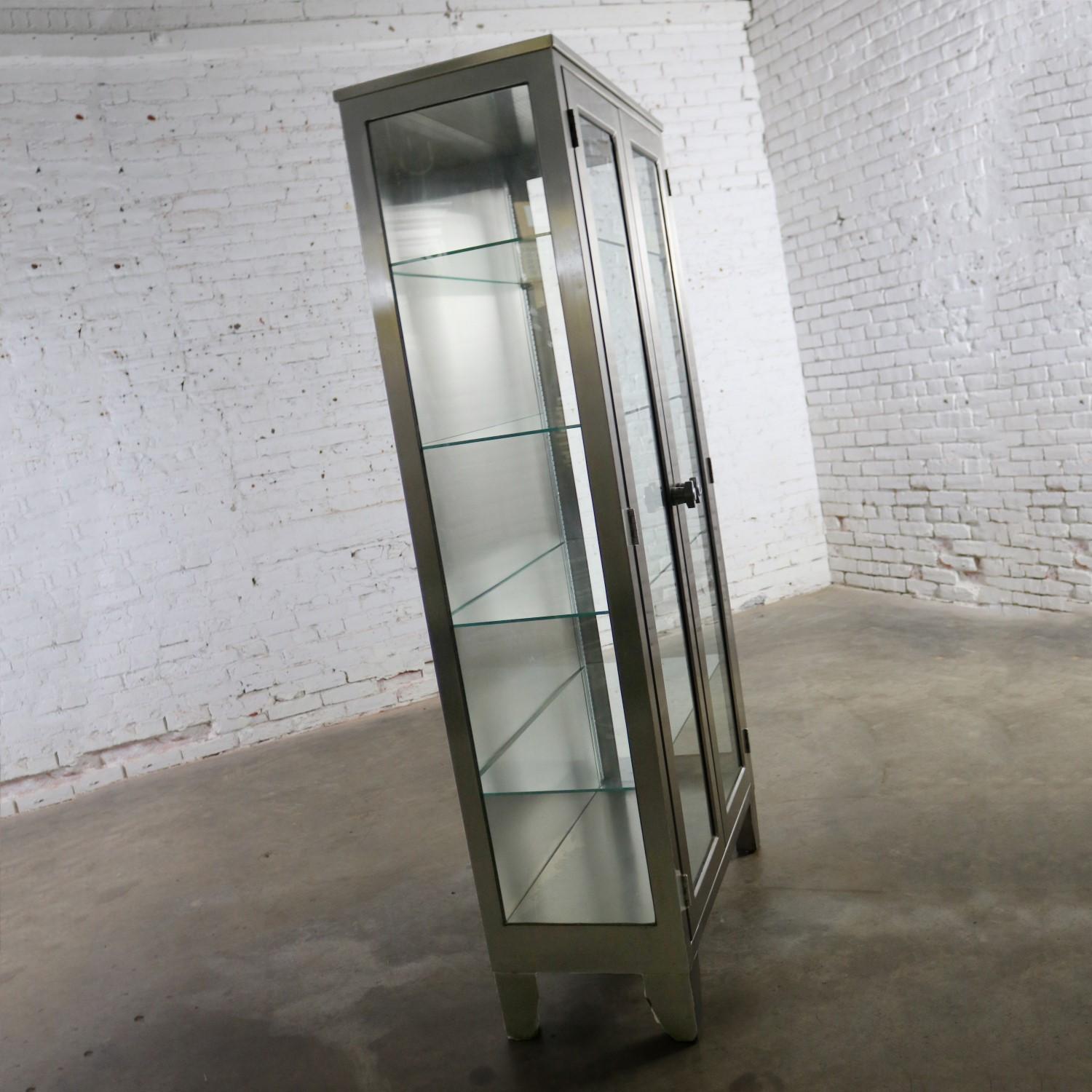 stainless steel display cabinet