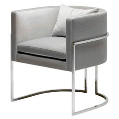 Silla Julius de acero inoxidable by Duistt
