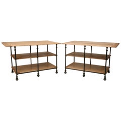 Stainless Steel Kitchen Islands by Old Plank Any Size Optional Tops Materials