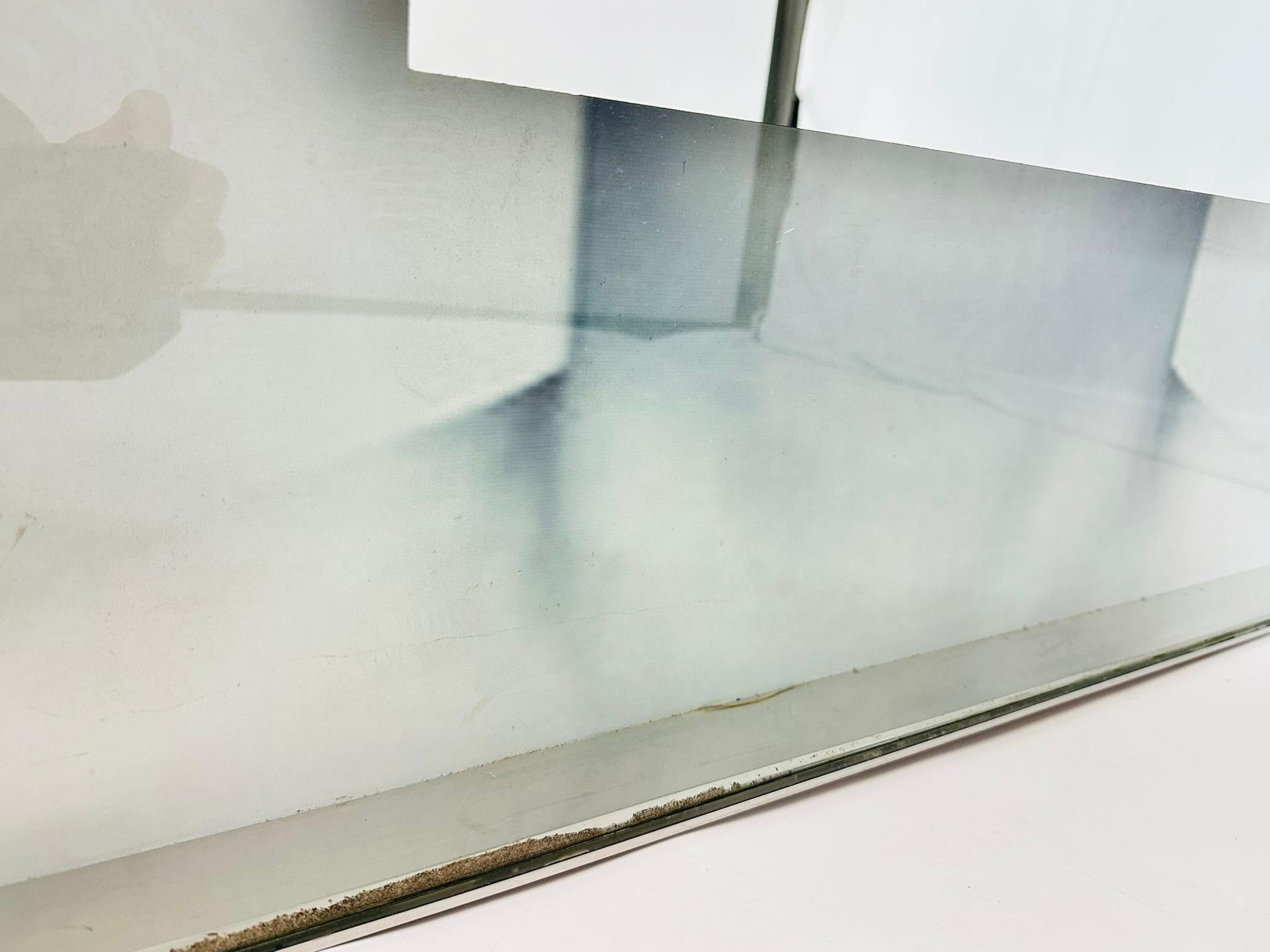 Stainless Steel & Lucite Mirror by Philippe Starck for SLS Hotel, Los Angeles For Sale 4
