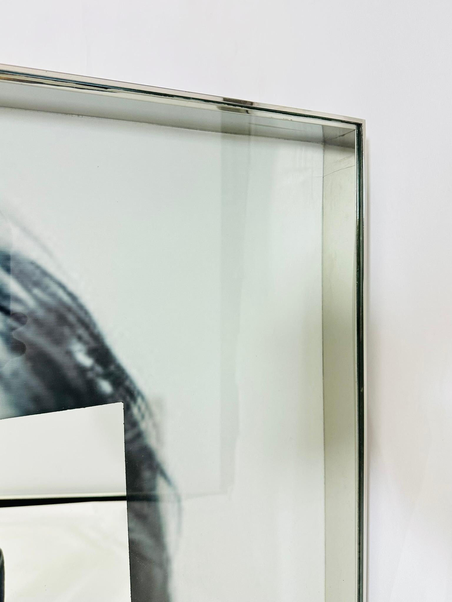 Stainless Steel & Lucite Mirror by Philippe Starck for SLS Hotel, Los Angeles For Sale 8