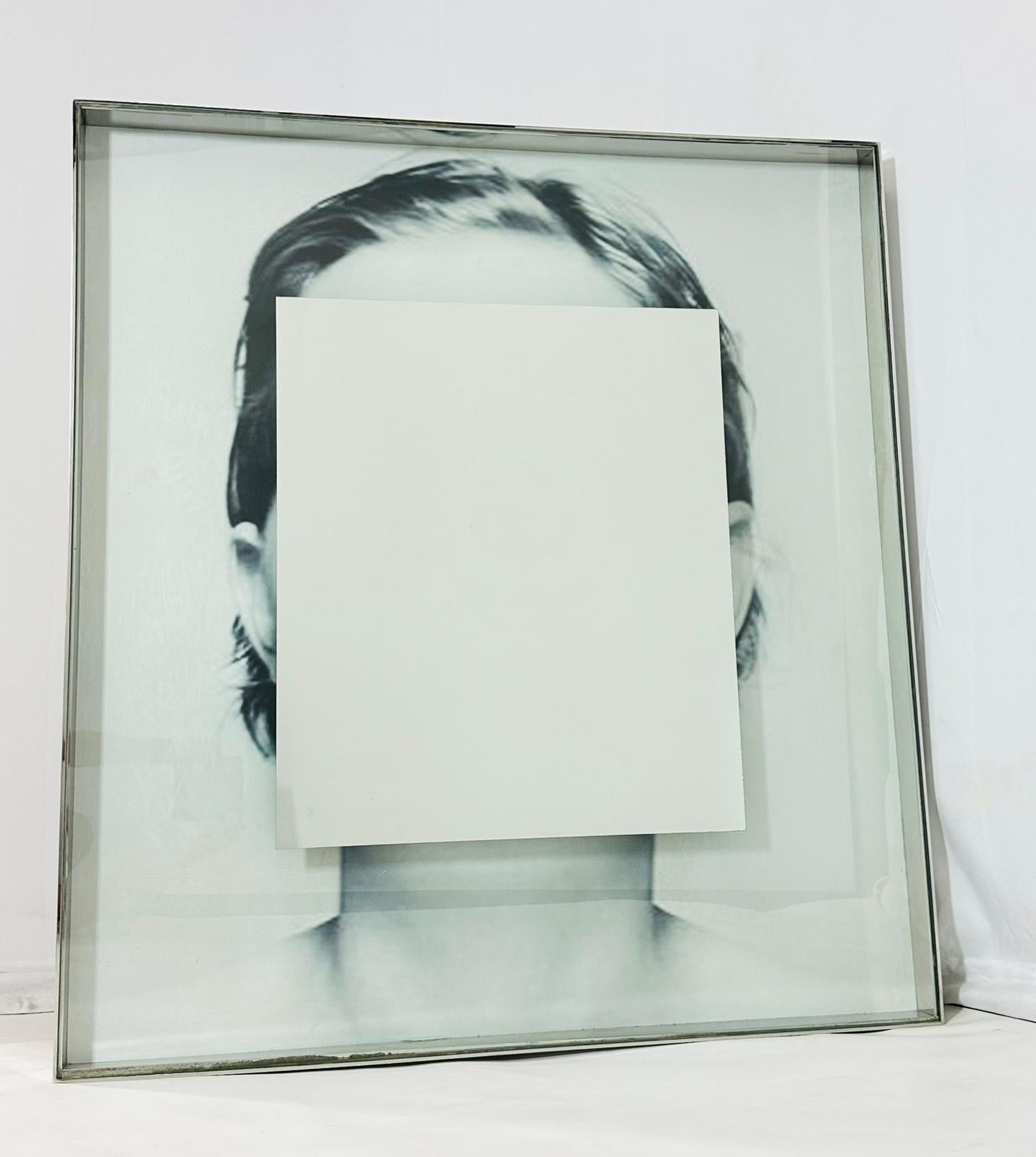 Contemporary Stainless Steel & Lucite Mirror by Philippe Starck for SLS Hotel, Los Angeles For Sale