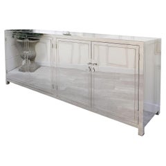 Credenza moderna Ming Ming in acciaio inossidabile