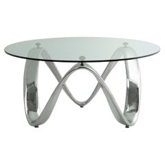 Stainless Steel Moebius Coffe Table 