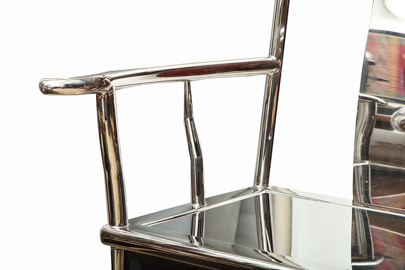 china stainless steel armchair