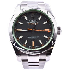 Stainless Steel Rolex Milgauss Watch Ref. 116400