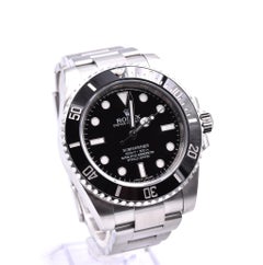 Stainless Steel Rolex Submariner No Date Ceramic Bezel Watch Ref. 114060
