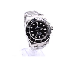 Stainless Steel Rolex Submariner No Date Ceramic Bezel Watch Ref. 114060