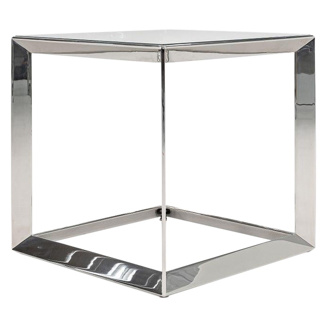 Stainless Steel Russian Doll Tables for Dennis Miller by Rockwell Group - Large