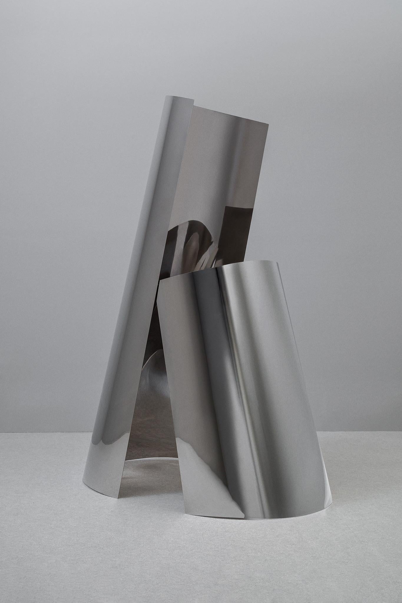 Scultura in acciaio inossidabile 