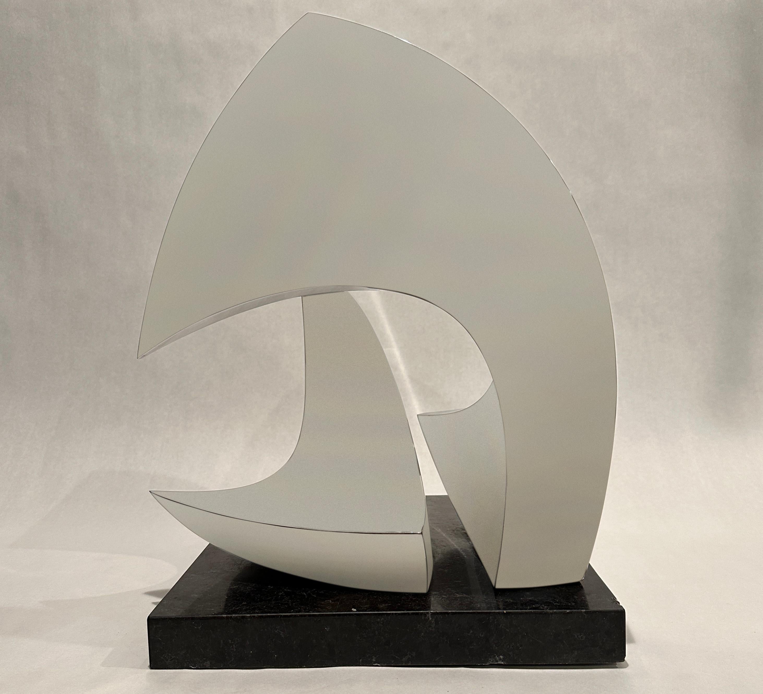 American Stainless Steel Sculpture 