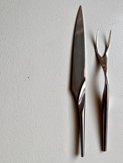 Stainless Steel Serving / Carving Utensil Set by AS, Italy