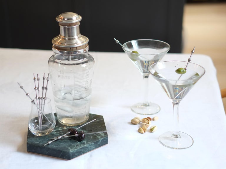 Stainless Steel Spar Cocktail Picks by Fort Standard, in Stock For Sale