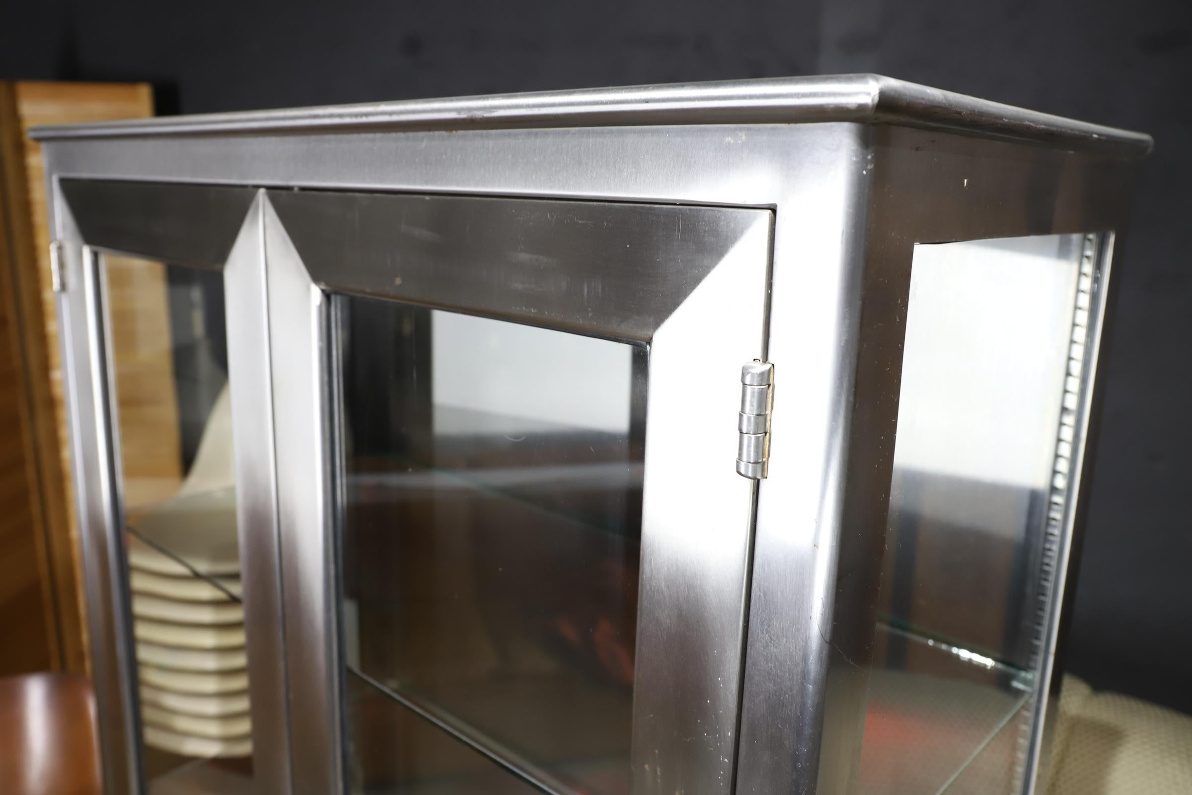 American Stainless Steel Storage Cabinet Bar