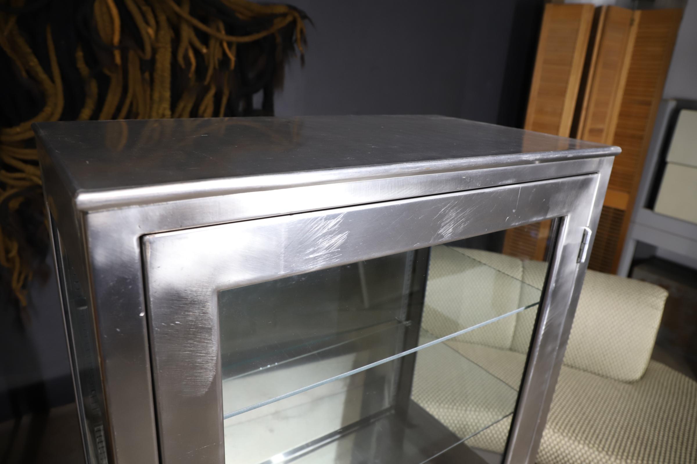 Stainless Steel Storage Cabinet Bar 1