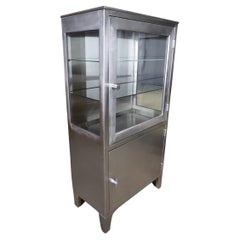 Used Stainless Steel Storage Cabinet Bar