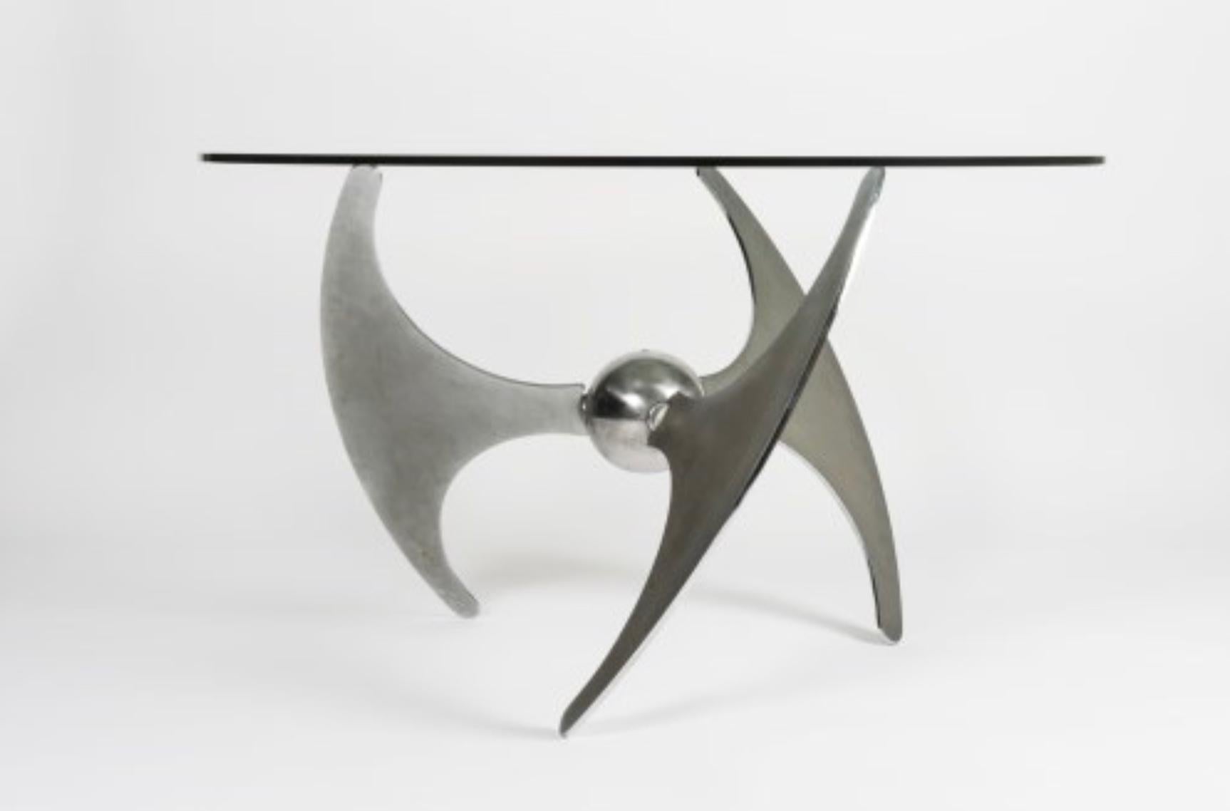 Stainless Steel Table Fonatana Arte at Cost Price For Sale 3