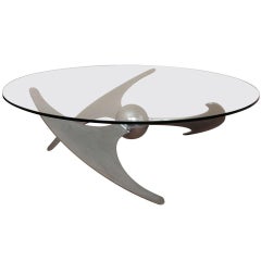 Retro Stainless Steel Table Fonatana Arte at Cost Price