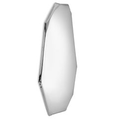 Stainless Steel Tafla C1 Sculptural Wall Mirror by Zieta