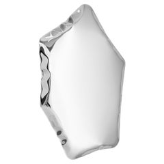 Stainless Steel Tafla C5 Sculptural Wall Mirror by Zieta