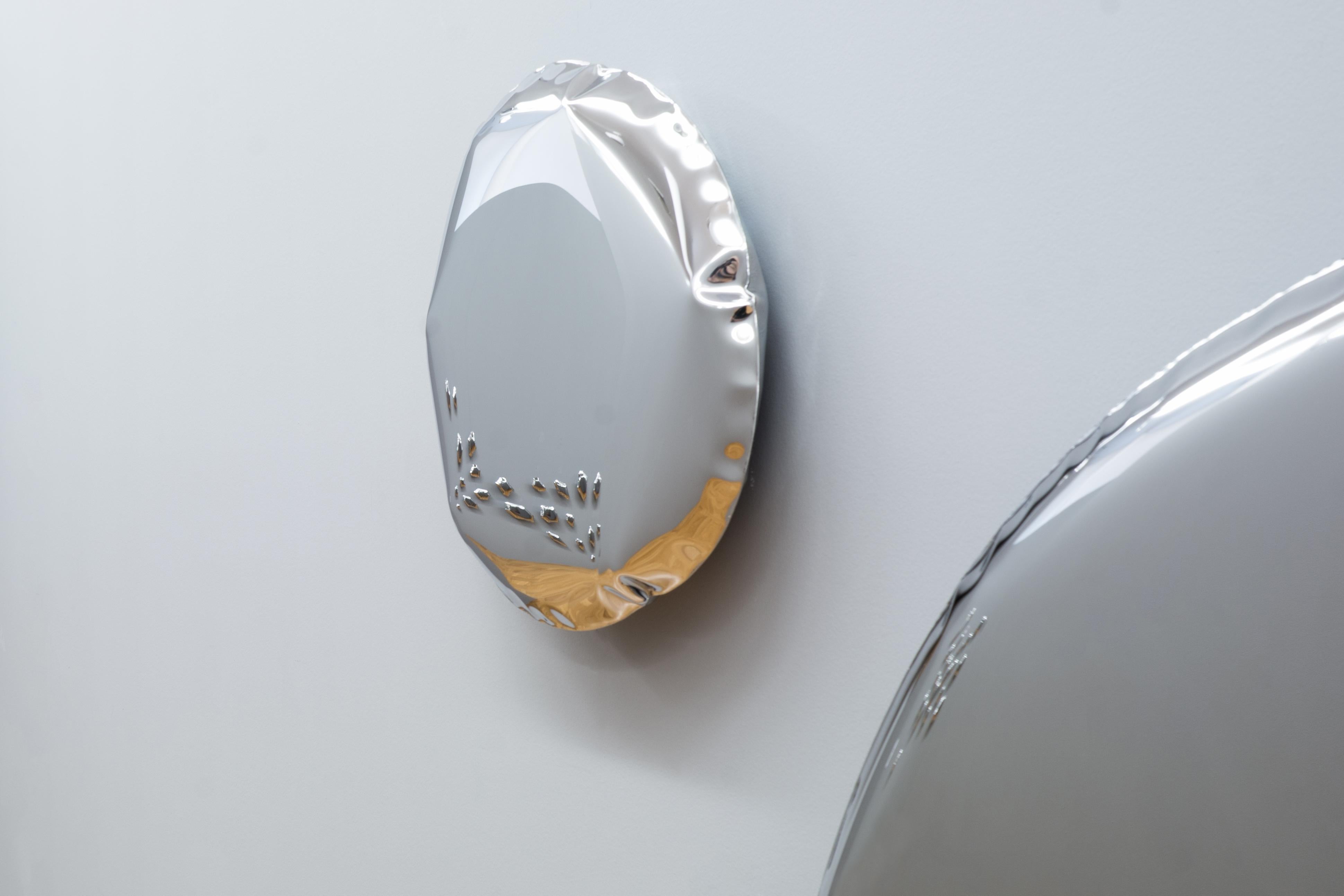Stainless Steel Tafla O6 Wall Mirror by Zieta 4