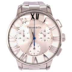 Stainless Steel Tiffany & Co. Atlas Watch