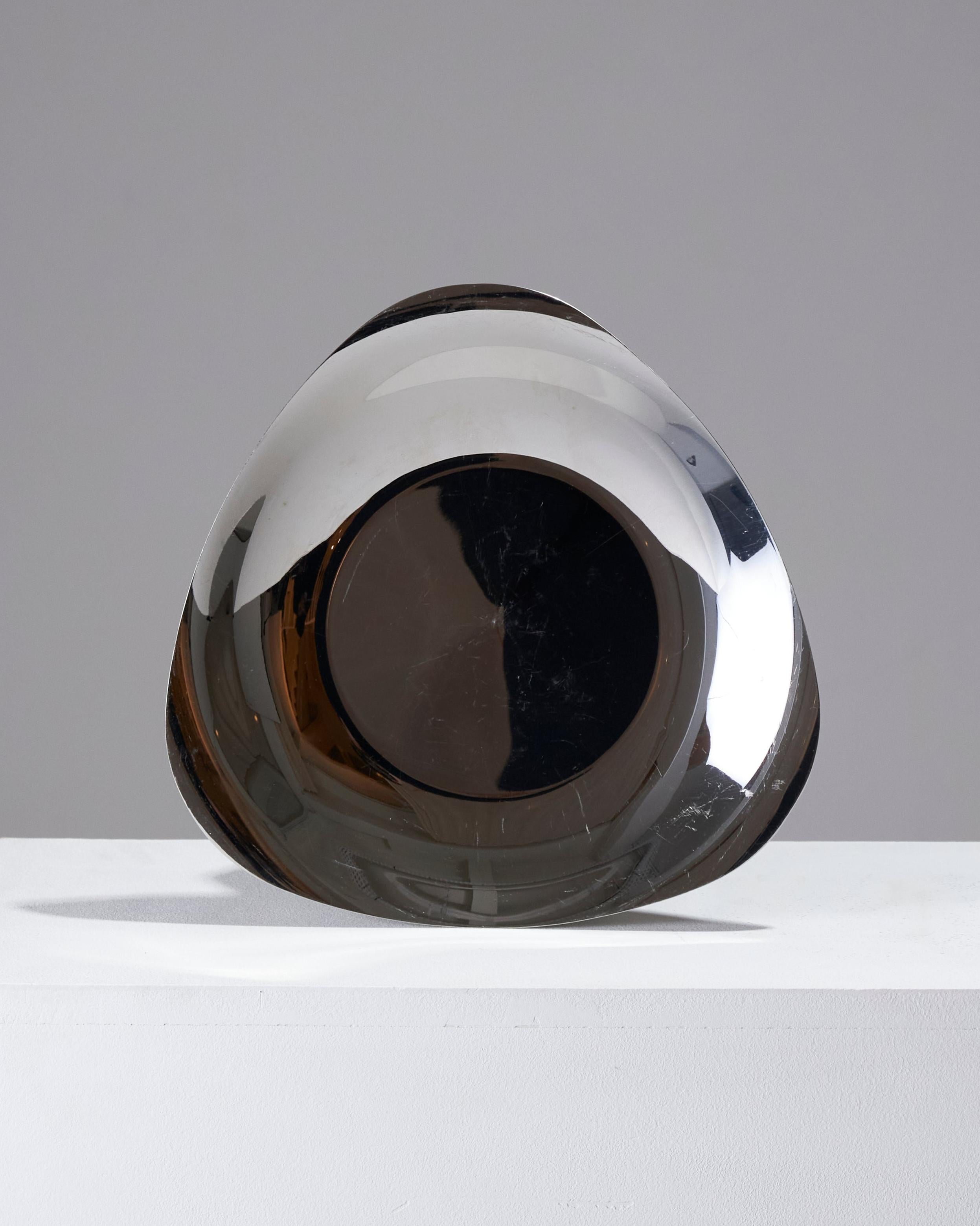 TRAY STAINLESS, 1970 Bon état - En vente à PARIS, FR