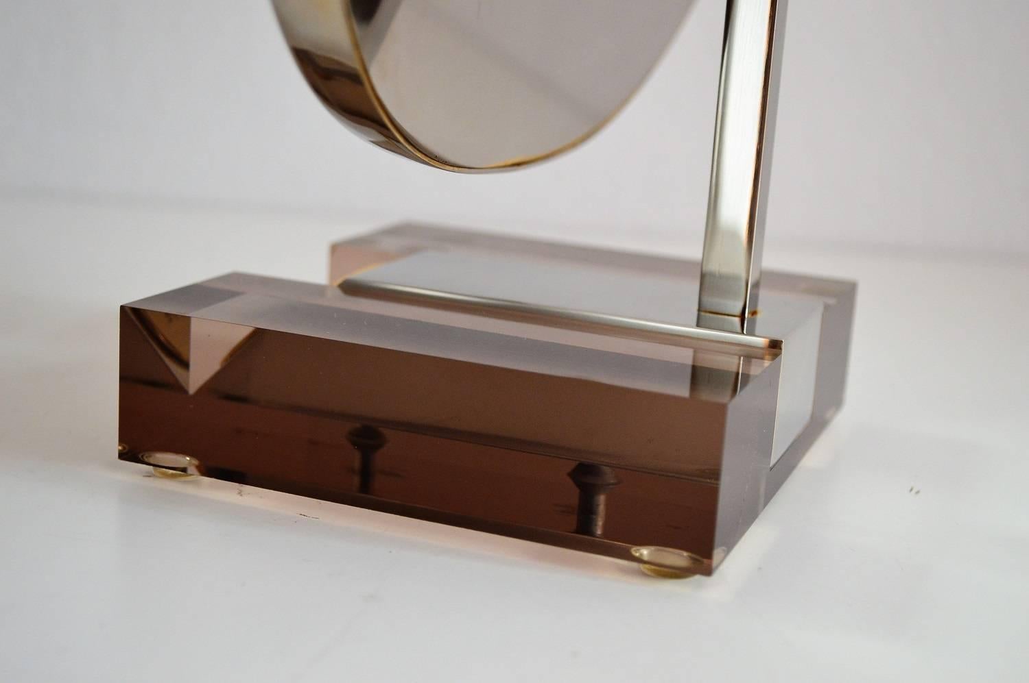 Miroir de courtoisie en acier inoxydable Patek Philippe 5