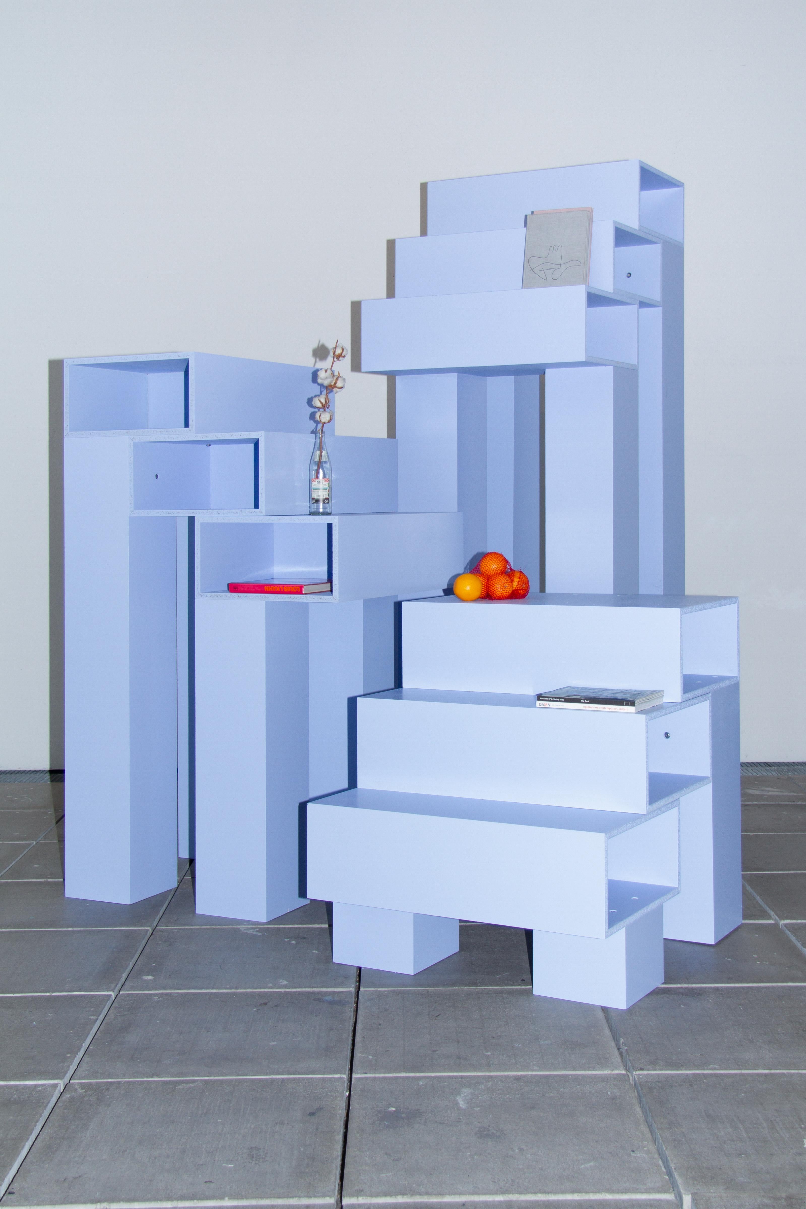 Postmoderne Étagère d'installation d'étagères d'escalier par Haus Otto en vente