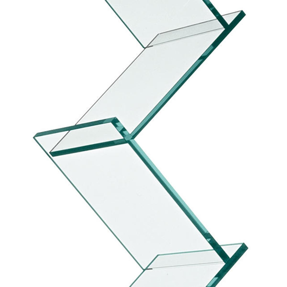 Italian Stairs Glass Shelf For Sale