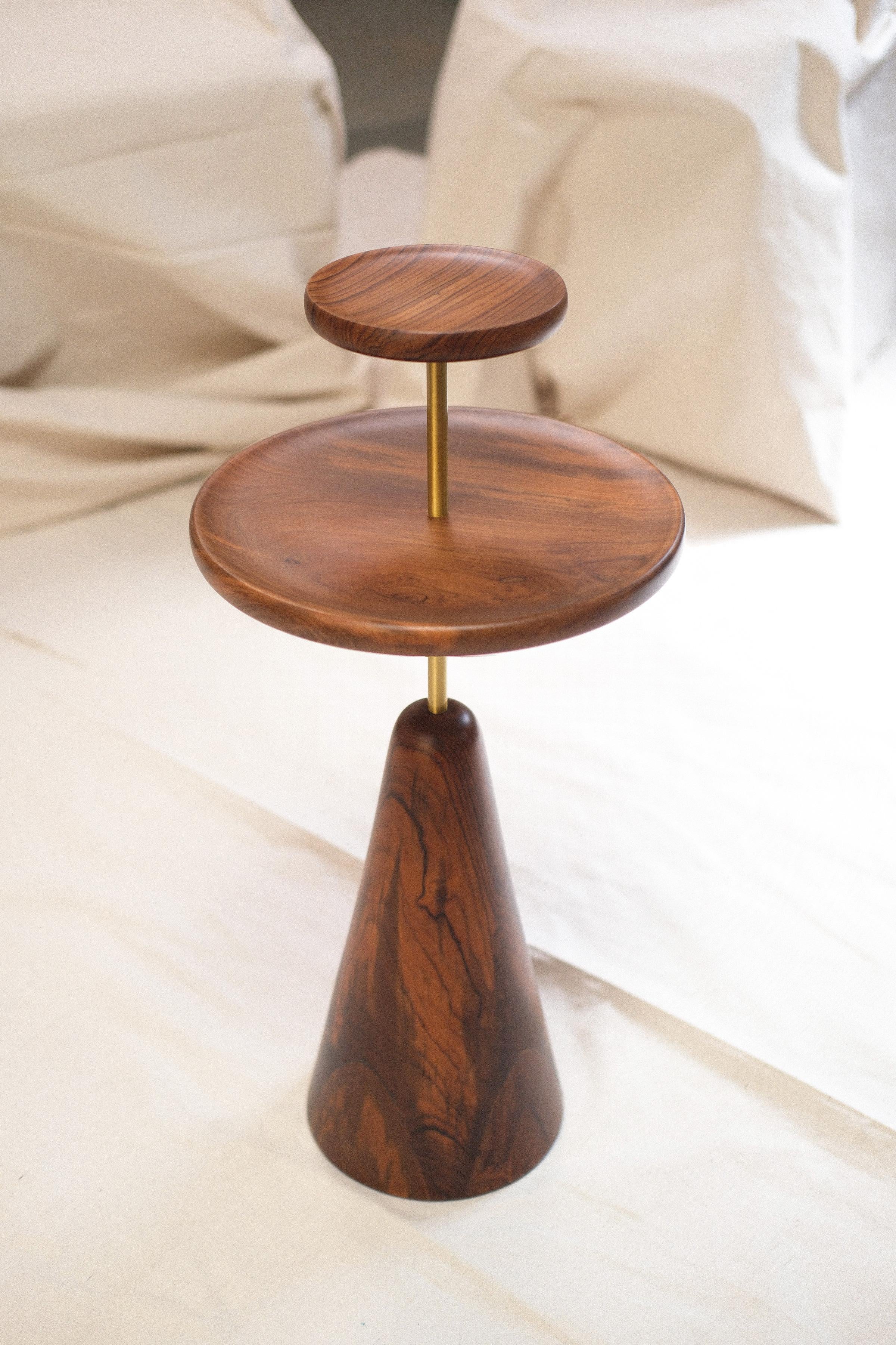 Indian Stak Side Table by Studio Indigene For Sale