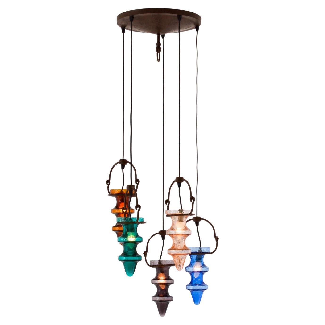 Stalactites Chandelier by Nanny Still for Massive in vendita